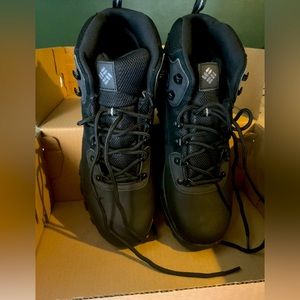 Black tactical boots